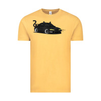 Vintage Mustard spooky halloween jdm s14 silvia 240sx black cat illustrated t shirt Vintage Tee - trangStudio