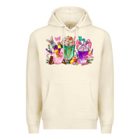 Sandshell Easter Coffee Cups With Bunny Premium Hoodie - BundleAndBundleShop