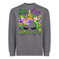 Storm little miss mardi gras unicorn  olivia Heavyweight Sweatshirt - OliviaCreatesArt