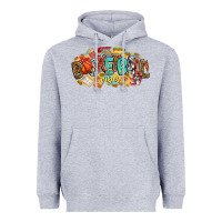 Heather Grey basketball vibes Heavyweight Hoodie - CowhideDigitalArt