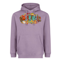 Lavender basketball vibes Heavyweight Hoodie - CowhideDigitalArt