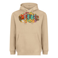 Mushroom basketball vibes Heavyweight Hoodie - CowhideDigitalArt