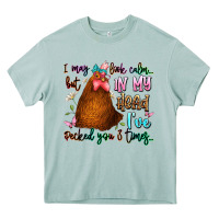 Arona i may look calm but in my head ive pecked you 3 ti Heavy Core Tee - JahusDesignShop