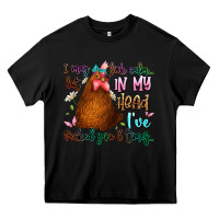 Black i may look calm but in my head ive pecked you 3 ti Heavy Core Tee - JahusDesignShop