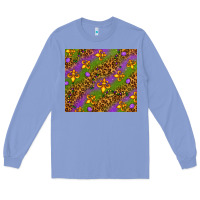 Colony Blue Mardi Gras tumbler Long Sleeve Tee - HowdyJamesFarm