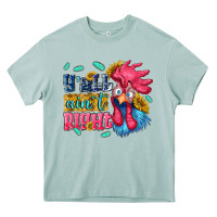 Arona yall aint right with chicken Heavy Core Tee - NancyCooperArtShop