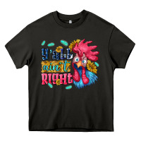 Asphalt yall aint right with chicken Heavy Core Tee - NancyCooperArtShop