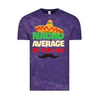 Cloud Purple Mens Nacho Average 50 Year Old Cinco de Mayo 50th Birthday Vintage Tee - trangStudio