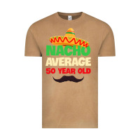 Vintage Camel Mens Nacho Average 50 Year Old Cinco de Mayo 50th Birthday Vintage Tee - trangStudio
