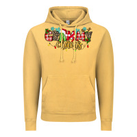 Vintage Mustard Grammy Claus Vintage Hoodie - texasbilliewilder
