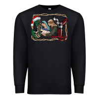 Black joy Christmas Premium Sweatshirt - CowhideDigitalArt