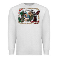 Oatmeal Heather joy Christmas Premium Sweatshirt - CowhideDigitalArt