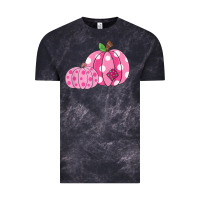 Cloud Black halloween fall pink pumpkin Vintage Tee - trangStudio
