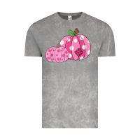 Cloud Rock halloween fall pink pumpkin Vintage Tee - trangStudio
