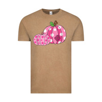 Vintage Coffee halloween fall pink pumpkin Vintage Tee - trangStudio