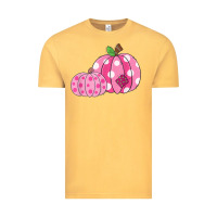 Vintage Mustard halloween fall pink pumpkin Vintage Tee - trangStudio