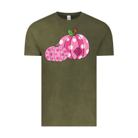 Halloween Fall Pink Pumpkin Vintage Tee | Teevron