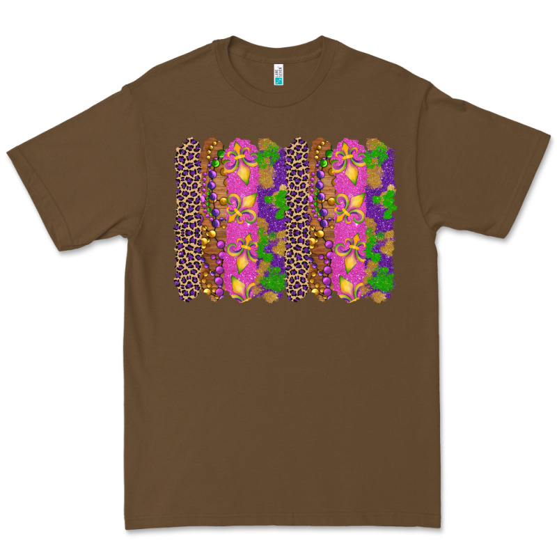 Mardi Gras Brushstrokes Premium Tee by RanaPortraitStore | Teevron