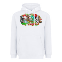 White baseball vibes Heavyweight Hoodie - CowhideDigitalArt