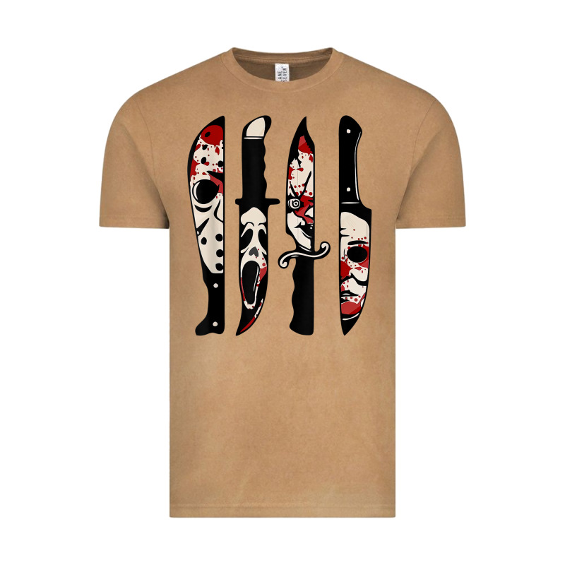Knives Horror Movie Friday Halloween Horror Ghost Vintage Tee by trangStudio | Teevron