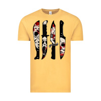Vintage Mustard knives horror movie friday halloween horror ghost Vintage Tee - trangStudio