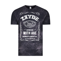 Cloud Black Mens Vintage Zayde Hebrew Yiddish Grandfather Vintage Tee - trangStudio