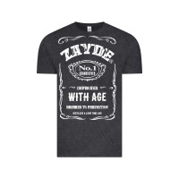 Vintage Black Mens Vintage Zayde Hebrew Yiddish Grandfather Vintage Tee - trangStudio