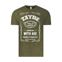 Vintage Olive Mens Vintage Zayde Hebrew Yiddish Grandfather Vintage Tee - trangStudio