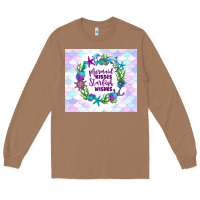 Toasted Coconut mermaid kisses starfish wishes Long Sleeve Tee - TumblerDesignByShophia