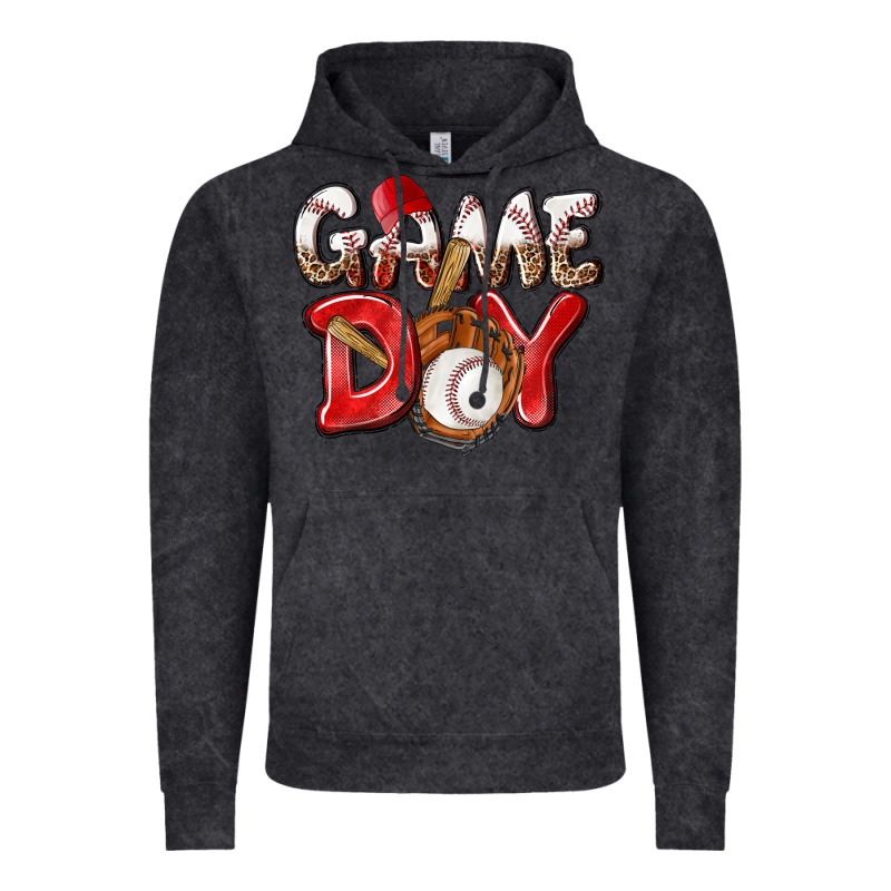 Game Day Baseball Vintage Hoodie by NancyCooperArtShop | Teevron