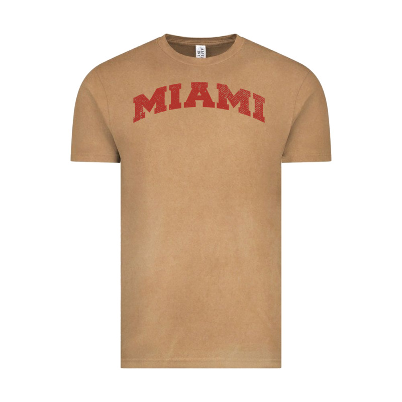Miami Ohio Classic Athletic Sports Distressed Vintage Tee by trangStudio | Teevron