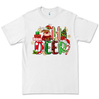 White oh deer reindeer Premium Tee - MaliasSmallBusiness