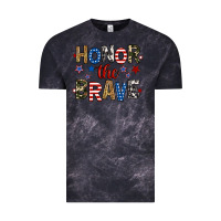 Cloud Black honor the brave Vintage Tee - RanaPortraitStore