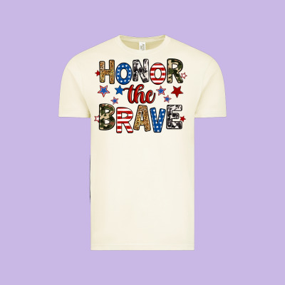 Honor The Brave Vintage Tee Designed By Ranaportraitstore