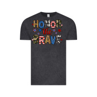 Vintage Black honor the brave Vintage Tee - RanaPortraitStore