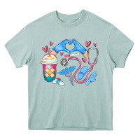 Arona nurse life Heavy Core Tee - MaliasSmallBusiness