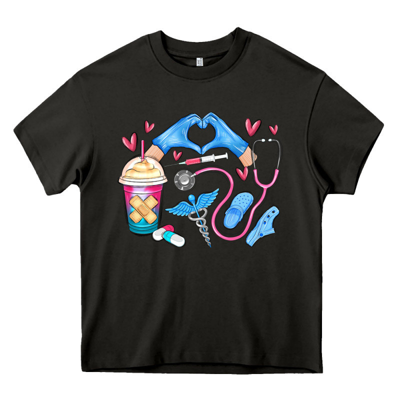 Nurse Life Heavy Core Tee by MaliasSmallBusiness | Teevron
