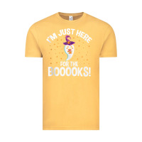 Teacher Halloween Bookworm Just Here For The Boooks Ghost Tank Top Vintage Tee | Teevron