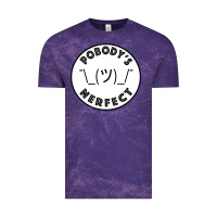 Pobody's Nerfect Retro Classic Funny Nobody's Perfect Vintage Tee | Teevron
