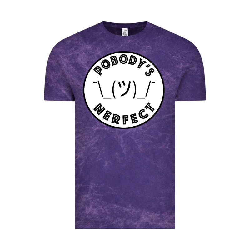 Pobody's Nerfect Retro Classic Funny Nobody's Perfect Vintage Tee by trangStudio | Teevron