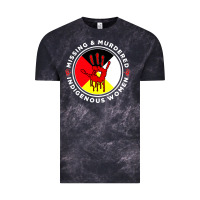 Cloud Black MMIW Missing & Murdered Indigenous Women Medicine wheel mmiw Vintage Tee - trangStudio