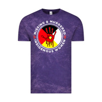 Cloud Purple MMIW Missing & Murdered Indigenous Women Medicine wheel mmiw Vintage Tee - trangStudio