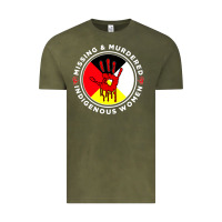 Vintage Olive MMIW Missing & Murdered Indigenous Women Medicine wheel mmiw Vintage Tee - trangStudio