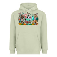 Matcha easter easter eggs Heavyweight Hoodie - CowhideDigitalArt