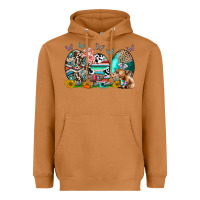 Meerkat easter easter eggs Heavyweight Hoodie - CowhideDigitalArt