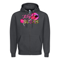 Smoke hey sugar valentine's day Zipper Hoodie - FaDigitalArtStudio