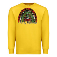 Merry Christmas Rainbow Premium Sweatshirt | Teevron
