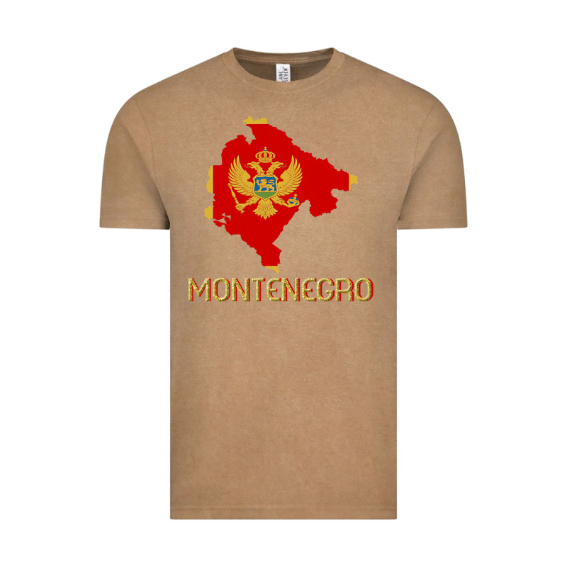 Montenegrin Flag  Montenegro Vintage Tee by trangStudio | Teevron