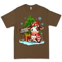 Cacao merry christmas cow Premium Tee - MaliasSmallBusiness