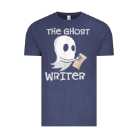 Vintage Denim ghost writer ghoul author halloween trick or treat novelist t shirt Vintage Tee - trangStudio